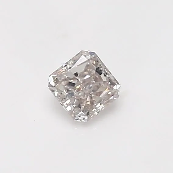 0.34 Carat Radiant Very Light Brown VS2 Natural Diamond