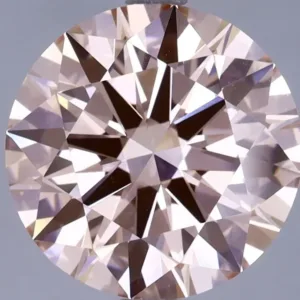 3.48 Carat Round Fancy Intense Pink VVS2 Lab Diamond