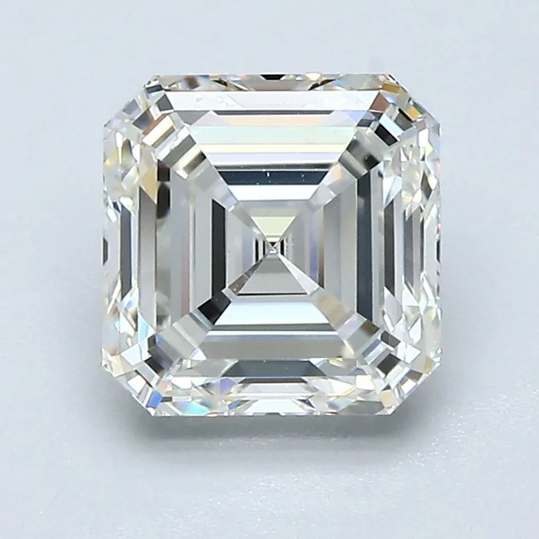 2.01 Carat J VVS2 ASSCHER Diamond