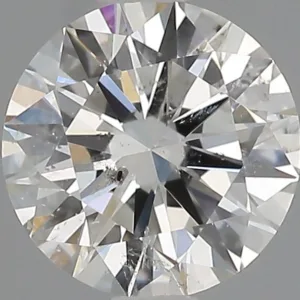 0.7 Carat Round H SI2 Natural Diamond