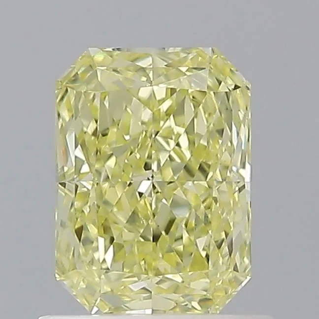 1.02 Carat Radiant Fancy Yellow VS2 Natural Diamond