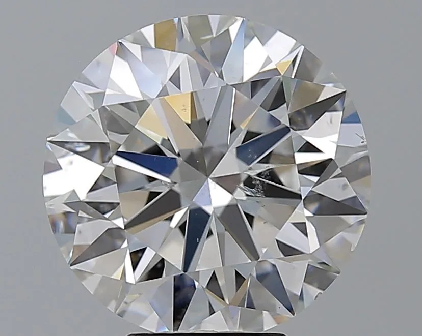 5.55 Carat Round E SI1 Natural Diamond 1 5.55 Carat Round E SI1 Natural Diamond