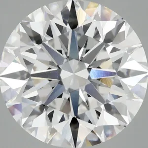 5.03 Carat Round E VVS2 Lab Diamond