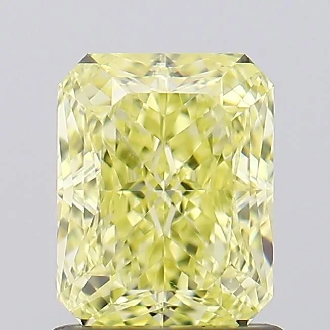 1.19 Carat Fancy Yellow VS1 RADIANT Diamond