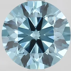 1.91 Carat Fancy Vivid Blue VVS2 ROUND Lab Diamond