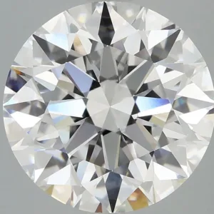 5.09 Carat Round E VVS2 Lab Diamond