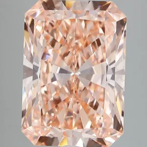 6.3 Carat Fancy Vivid Pink VS1 RADIANT Lab Diamond