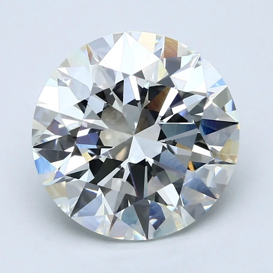 6.03 Carat Round H VS1 Natural Diamond