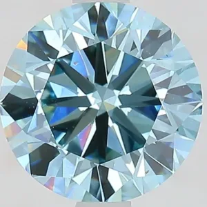 1.87 Carat Fancy Vivid Blue VS1 ROUND Lab Diamond