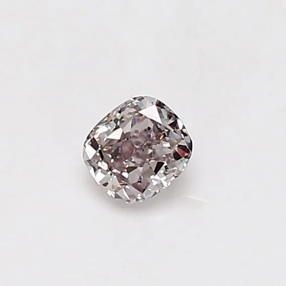 0.29 Carat Cushion Brilliant Fancy Pink VS1 Natural Diamond