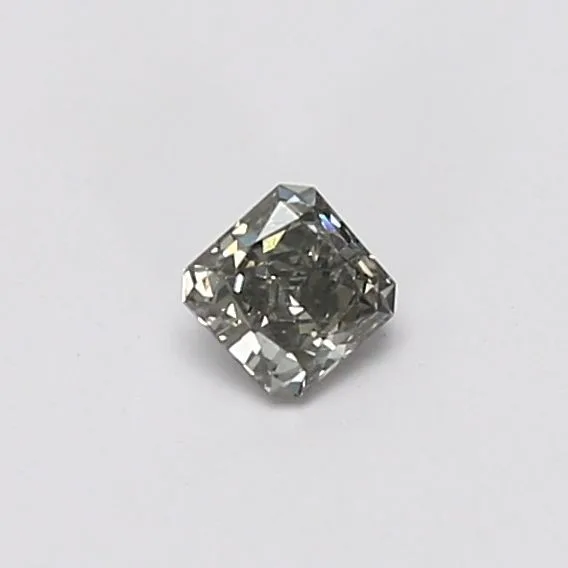 0.24 Carat Radiant Fancy Gray SI2 Natural Diamond