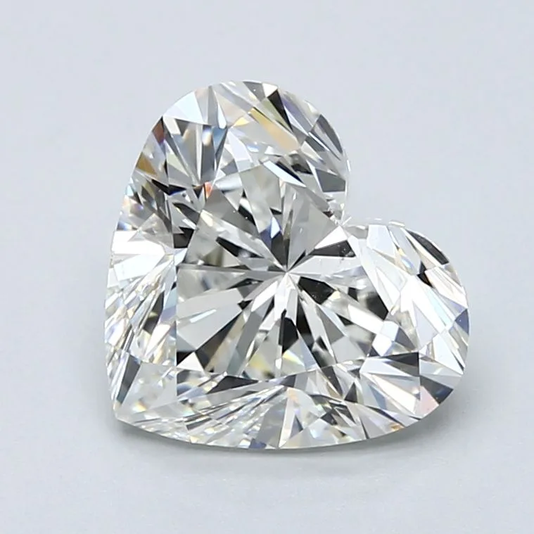 3.01 Carat H SI1 HEART Diamond