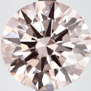 4.07 Carat Round Fancy Pink VS2 Lab Diamond