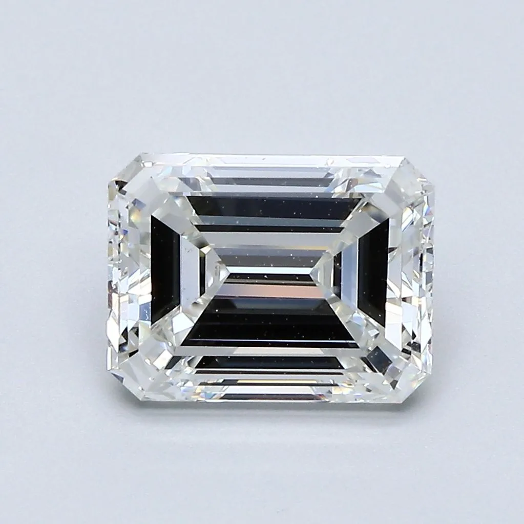 2.5 Carat H VVS2 EMERALD Diamond
