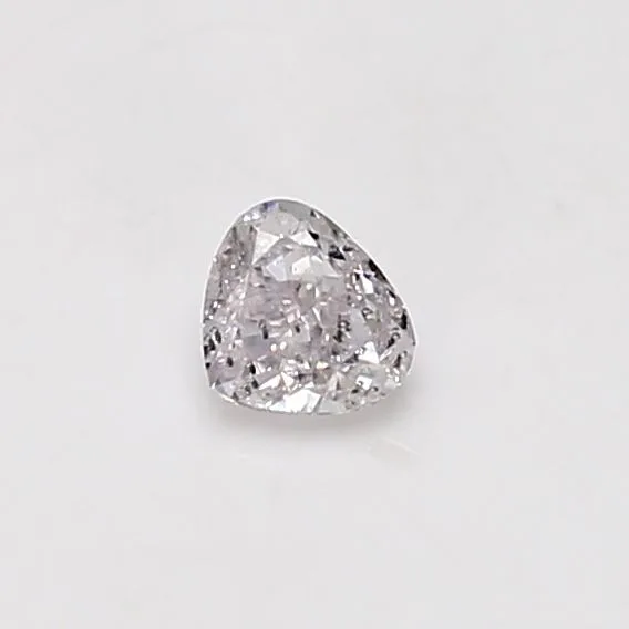 0.26 Carat Heart Very Light Pink I1 Natural Diamond