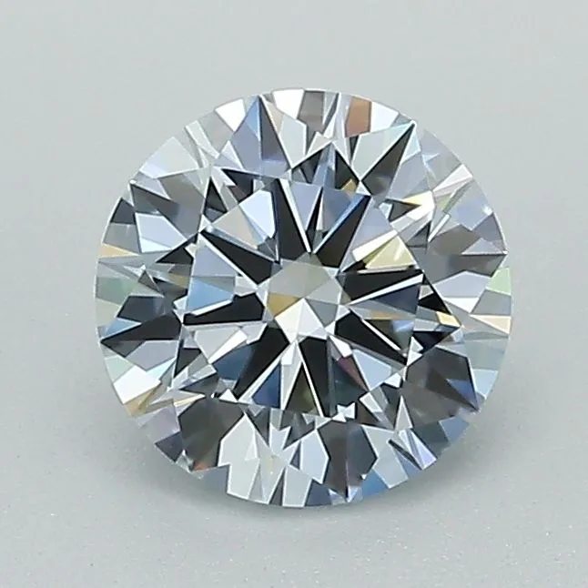 1.02 Carat Round Fancy Blue VVS1 Lab Diamond