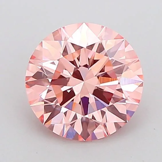 2.09 Carat Fancy Intense Pink VVS2 ROUND Lab Diamond