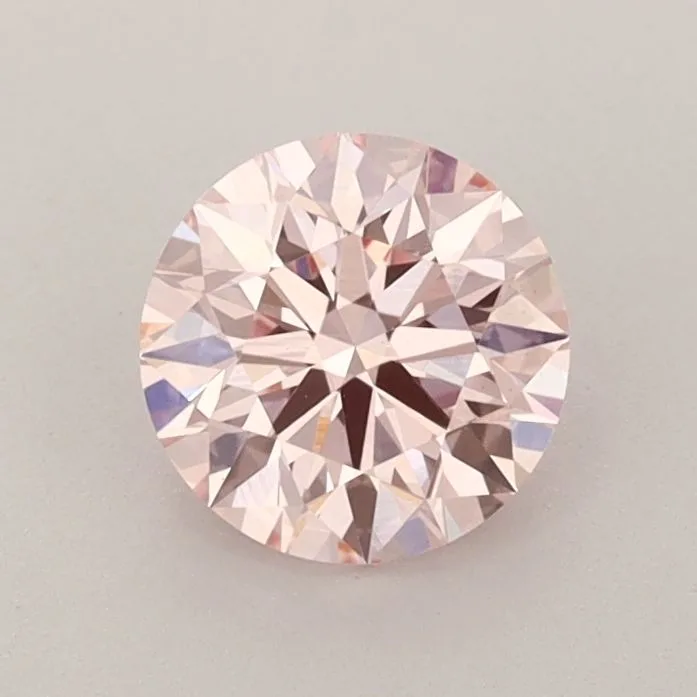 0.92 Carat Round Fancy Intense Pink VS1 Lab Diamond