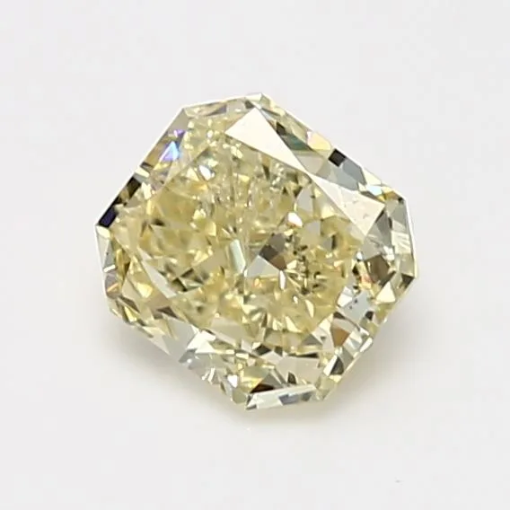 1.03 Carat Radiant Fancy Yellow SI2 Natural Diamond