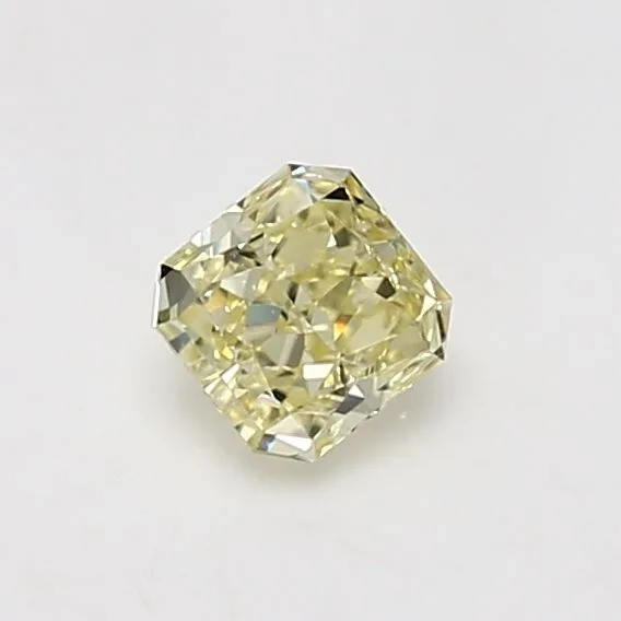 0.6 Carat Fancy Light Yellow VVS1 RADIANT Diamond