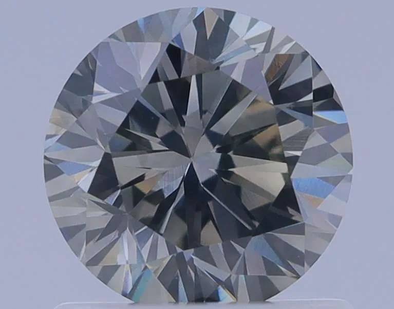 1.01 Carat Round Light Gray SI2 Natural Diamond 1 1.01 Carat Round Light Gray SI2 Natural Diamond