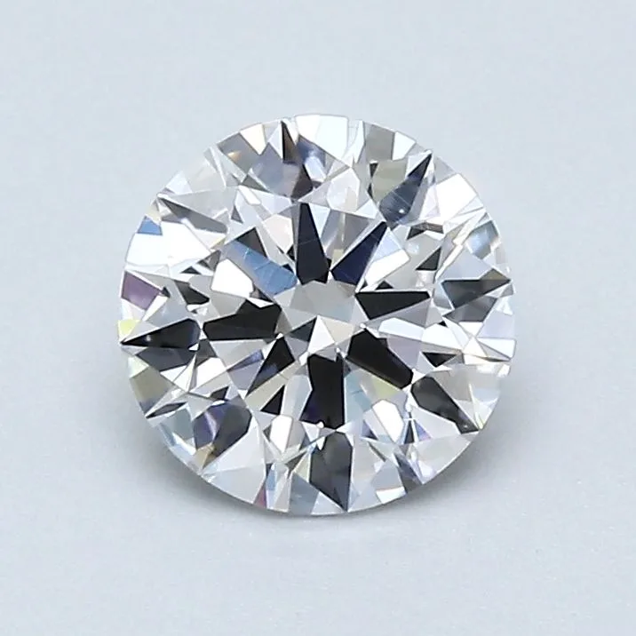 0.91 Carat Round Faint Brown VS2 Natural Diamond
