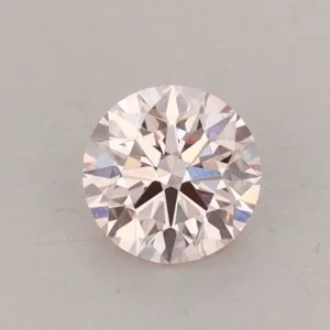 0.56 Carat Round Fancy Pink VVS2 Lab Diamond