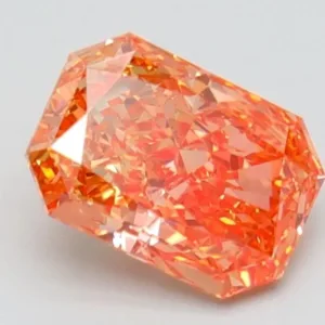 1.41 Carat Fancy Pink VVS1 RADIANT Lab Diamond