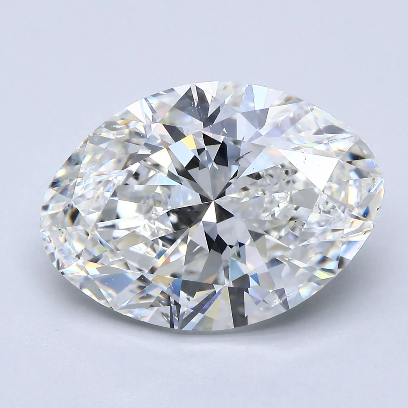8.01 Carat F SI1 OVAL Diamond