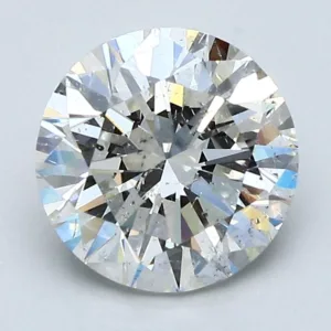 2 Carat Round H SI2 Natural Diamond