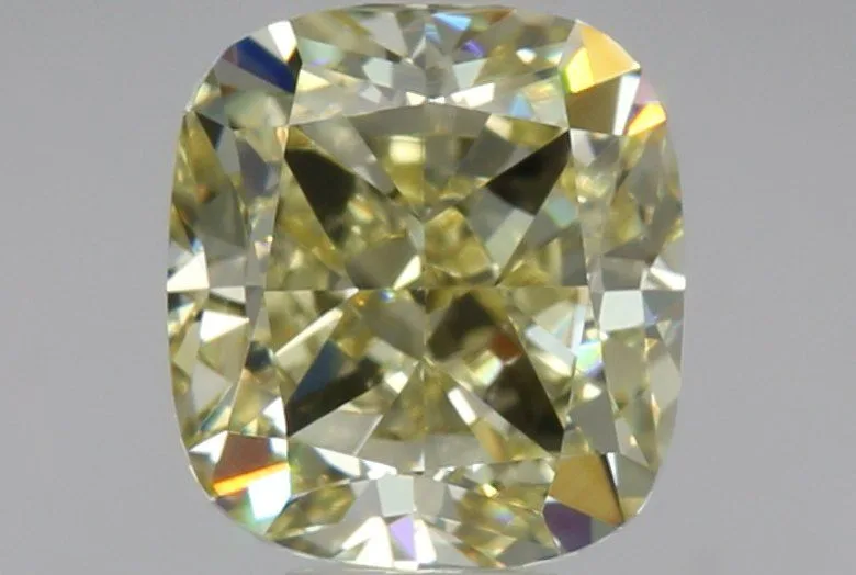 1.22 Carat Cushion Brilliant Fancy Yellow VVS2 Natural Diamond 1 1.22 Carat Cushion Brilliant Fancy Yellow VVS2 Natural Diamond