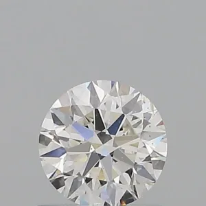 0.7 Carat Round H SI2 Natural Diamond