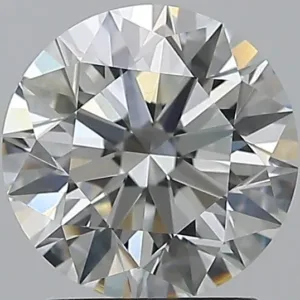 2.01 Carat Round F VS1 Natural Diamond