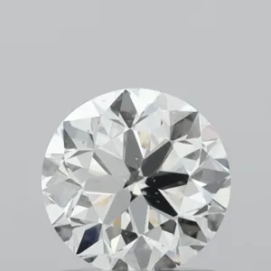 0.9 Carat Round H SI1 Natural Diamond
