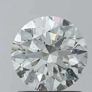 1.02 Carat Round H SI2 Natural Diamond