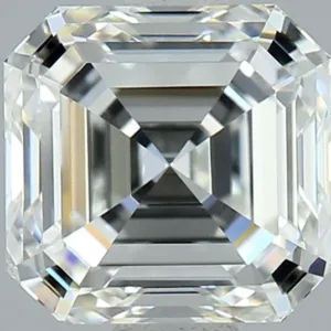 1.51 Carat H VVS2 SQUARE EMERALD Diamond