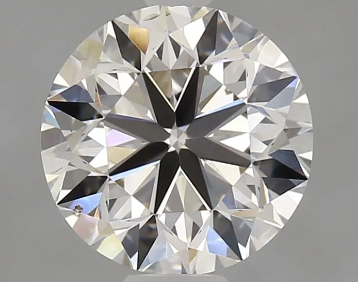 1.53 Carat Round J SI2 Natural Diamond 1 1.53 Carat J SI2 ROUND Diamond