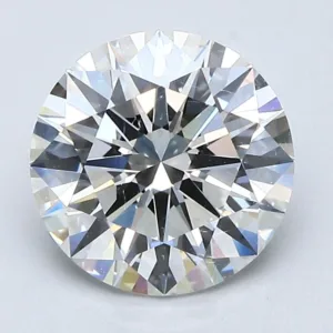 2.01 Carat Round H SI1 Natural Diamond