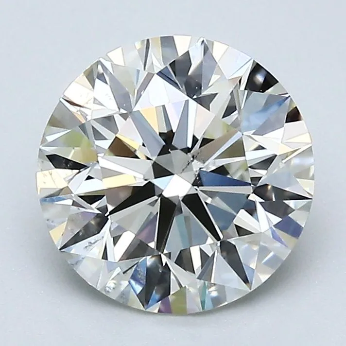 2.01 Carat Round K SI1 Natural Diamond 1 2.01 Carat Round K SI1 Natural Diamond