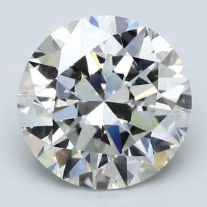 4.02 Carat Round J VVS2 Natural Diamond