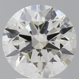 3.19 Carat Round K SI2 Natural Diamond
