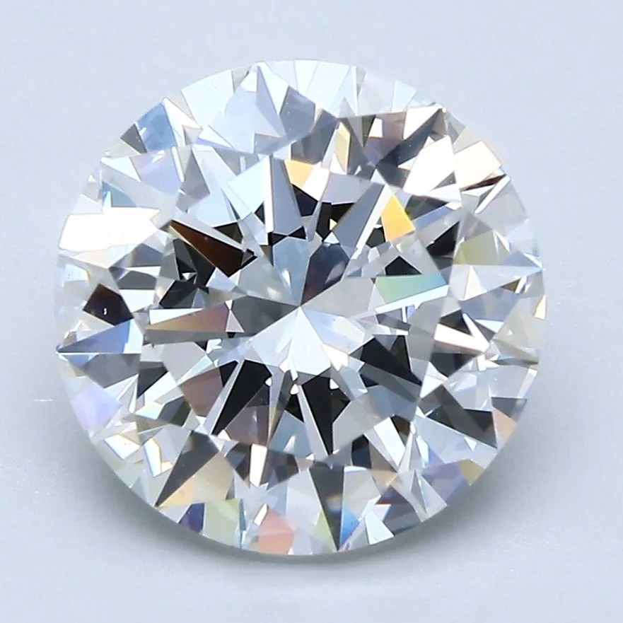 3.53 Carat Round E VS2 Natural Diamond