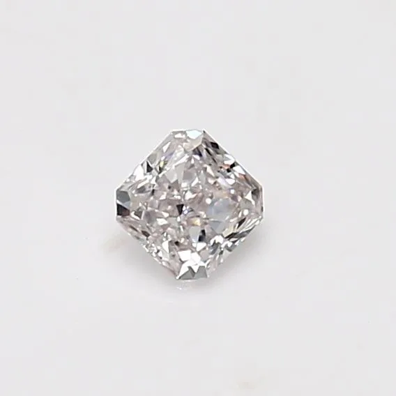0.26 Carat Radiant Very Light Pink VS1 Natural Diamond