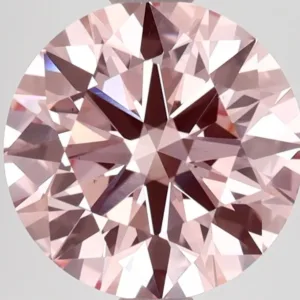 3 Carat Round Fancy Intense Pink VS1 Lab Diamond
