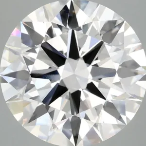 5.09 Carat Round E VVS2 Lab Diamond