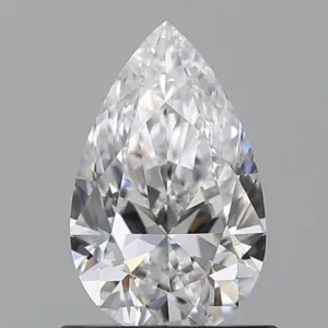 0.9 Carat D IF PEAR Diamond
