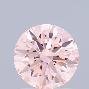 1.09 Carat Round Fancy Intense Pink VS1 Lab Diamond