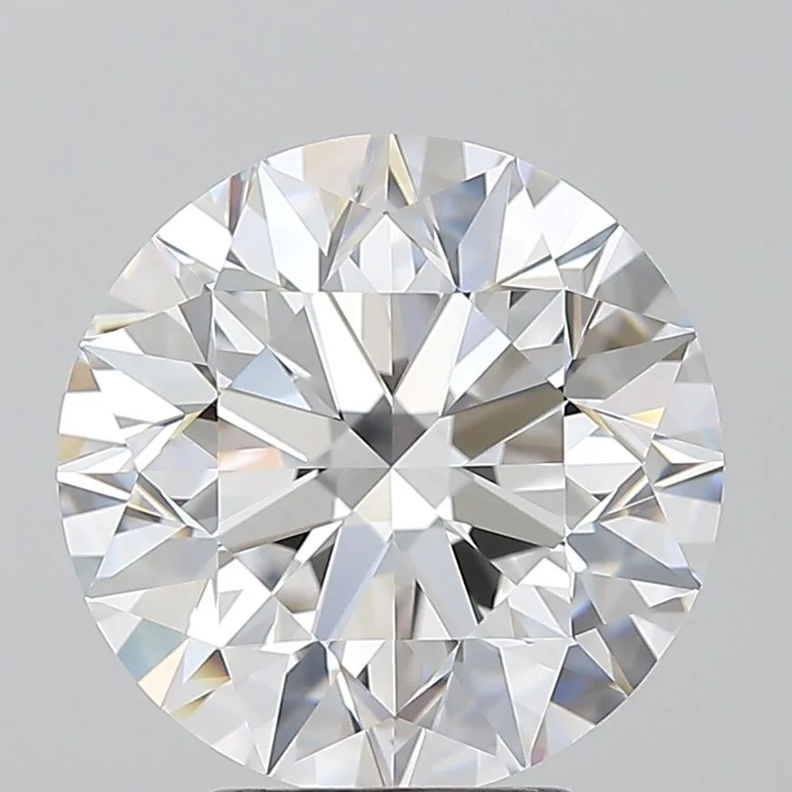 4.01 Carat Round D VVS2 Natural Diamond