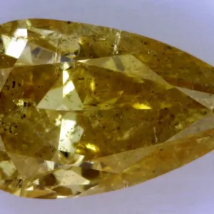 1.17 Carat Pear Fancy Yellow Natural Diamond
