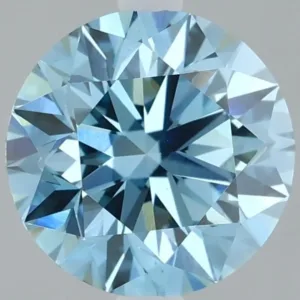 2.19 Carat Fancy Vivid Blue VS1 ROUND Lab Diamond